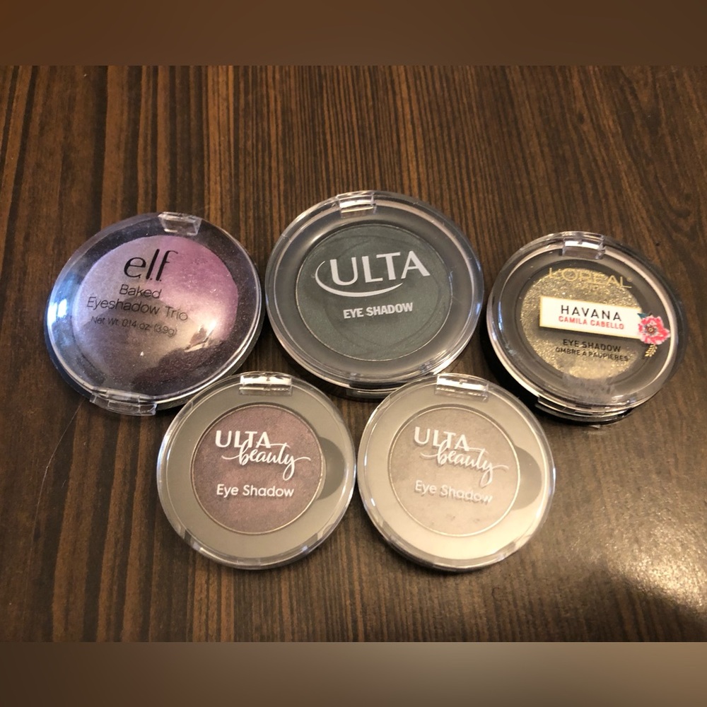 Five gently used Eyeshadows.